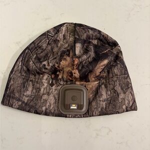 PowerCap Camouflage Beanie with LED Light